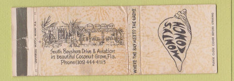 Matchbook Cover - Monty's Conch Coconut Grove FL WEAR