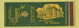 Matchbook Cover - Weldon Hotel Greenfield MA