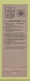 Matchbook Cover - Walker Motor Hotel Inglewood CA