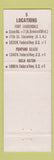 Matchbook Cover - Ranch House Restaurants Fort Lauderdale Boca Raton FL