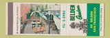 Matchbook Cover - Belden Gardens San Francisco CA