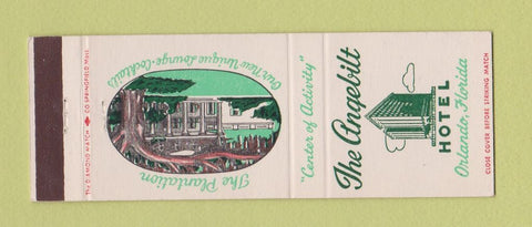 Matchbook Cover - Angebilt Hotel Orlando FL