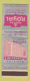 Matchbook Cover - Hotel Royal Calgary AB