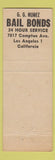 Matchbook Cover - GG Nunez Bail Bonds Compton CA