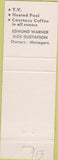 Matchbook Cover - Cyprus Hotel Palm Springs CA