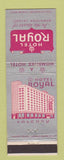 Matchbook Cover - Hotel Royal Calgary AB