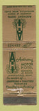 Matchbook Cover - Anthony Hotel Minneapolis MN WEAR