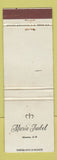 Matchbook Cover - Maria Isabel Mexico DF WEAR