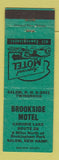Matchbook Cover - Brookside Motel Salem NH GREEN