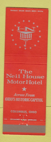 Matchbook Cover - Neil House Motor Hotel Columbus OH
