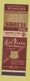Matchbook Cover - Hotel St James Knoxville TN