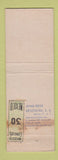 Matchbook Cover - Hotel Monte Cassino Genova Mexico