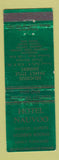 Matchbook Cover - Hotel Nauvoo IL WEAR
