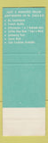 Matchbook Cover - Melrose Hotel Dallas TX