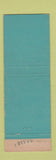 Matchbook Cover - Las Flores Inn Santa Maria CA