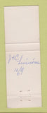 Matchbook Cover - Urbana Lincoln Hotel Urbana IL