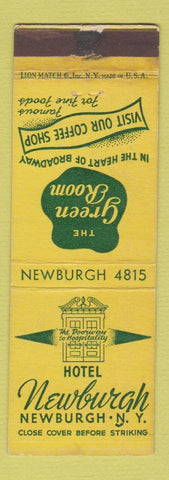Matchbook Cover - Hotel Newburgh NY