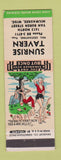 Matchbook Cover - Sunrise Tavern Milwaukee WI Phil Costantino hillbilly