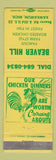 Matchbook Cover - Beaver Hill Restaurant Kawkawlin MI
