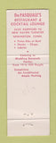 Matchbook Cover - De Pasquale's Restaurant Italian Newington CT