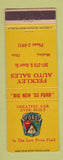 Matchbook Cover - Feckley Ford Medina OH