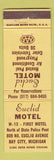 Matchbook Cover - Euclid Motel Bay City MI WEAR
