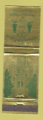 Matchbook Cover - The Woman's Club Minneapolis MN WEAR