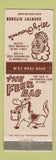 Matchbook Cover - Feed Bag Miz Brown's Restaurant San Francisco Oakland CA