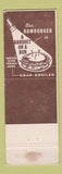 Matchbook Cover - Feed Bag Miz Brown's Restaurant San Francisco Oakland CA