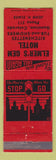 Matchbook Cover - Elmer's Gem Motel Gunnison Colorado
