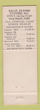 Matchbook Cover - California Flying System School Long Beach CA