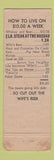 Matchbook Cover - Nassau Restaurant Pennsauken NJ