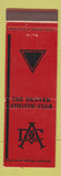 Matchbook Cover - Denver Athletic Club Colorado