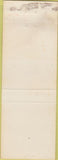 Matchbook Cover - Fred's Place Camanche CA orange