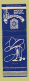 Matchbook Cover - Old Pueblo Club Tucson AZ