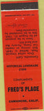 Matchbook Cover - Don's Bar Burlington WI hillbilly