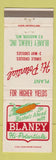 Matchbook Cover - Blaney Farms Corn Seed Madison WI