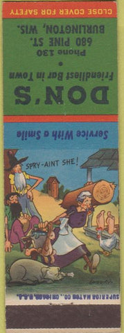 Matchbook Cover - Pete's Oakland CA orange