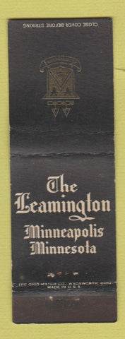 Matchbook Cover - The Leamington Hotel Minneapolis MN WEAR