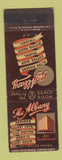 Matchbook Cover - Albany Hotel Denver Colorado