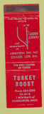 Matchbook Cover - Turkey Roost Kawkawlin MI WEAR