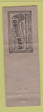 Matchbook Cover - New Gold Star Cafe Bay City MI pinup WORN