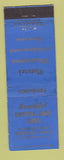 Matchbook Cover - Crystal Lake Cave Dubuque IA