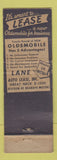 Matchbook Cover - Belgrave Oldsmobile Great Neck LI NY WORN