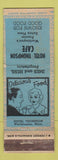 Matchbook Cover - Hotel Thompson Cafe Worthington MN WORN