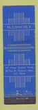 Matchbook Cover - Crosby's Hyannis MA restaurant MERCHANTS