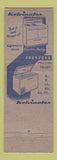 Matchbook Cover - Kelvinator Refrigerator Edenton NC Furniture