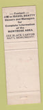 Matchbook Cover - Lazy IG Motel Montrose Colorado WEAR