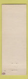 Matchbook Cover - Reuben's Cleaners Mahnomen MN