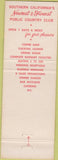 Matchbook Cover - Diamond Bar Public Golf CA
